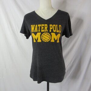 Water Polo Mom T Shirt Dark Gray Women's Short Sleeve Boxercraft Size Small